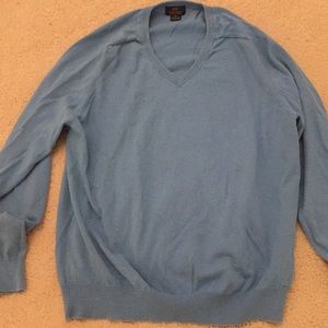 Brooks Brothers 346 blue sweater